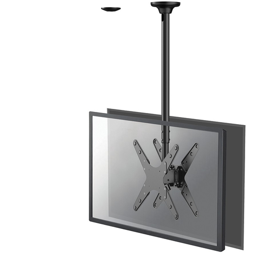 Neomounts FPMA-C340DBLACK asztali TV konzol 190,5 cm (75") Fekete Plafon (FPMA-C340DBLACK)